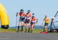Zieleinlauf FIS Sommer GP